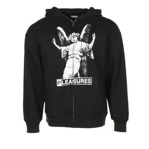 Pleasures Fetish Zip Hoodie Black LG